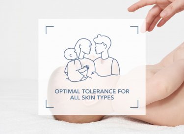 Optimal tolerance for all skin types Optimal tolerance for all skin types
